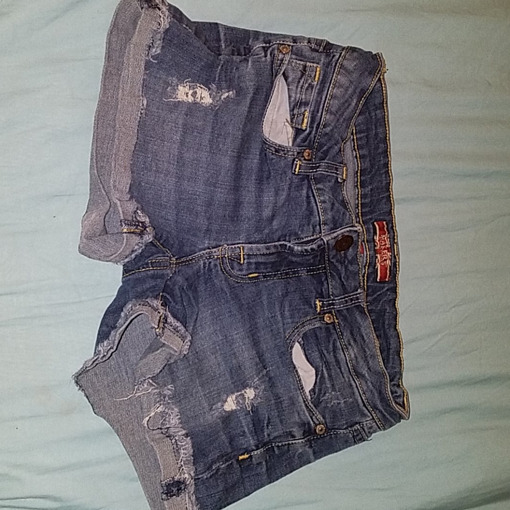 Ripped shorts